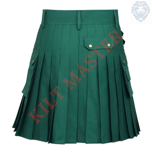 Green Modern Utility Kilt