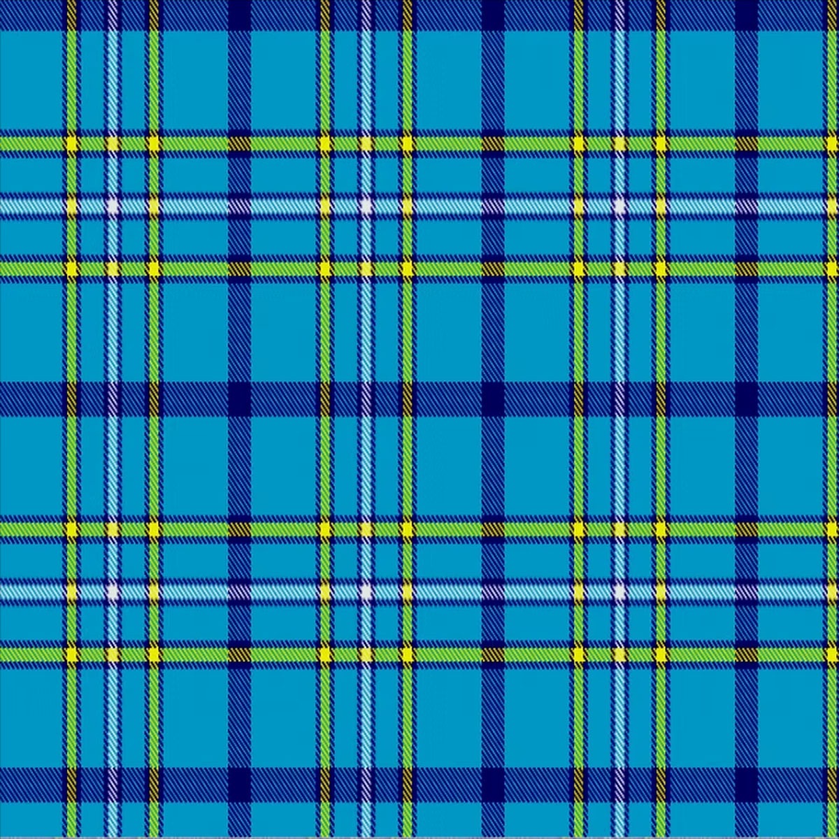 Alaska State Seal Tartan Swatch
