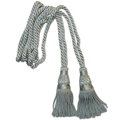 Bagpipe Silk Cord Silver