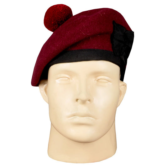 Balmoral Hat Maroon