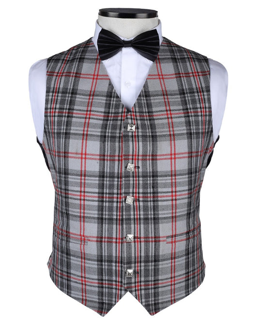Balmoral Tartan Vest Front