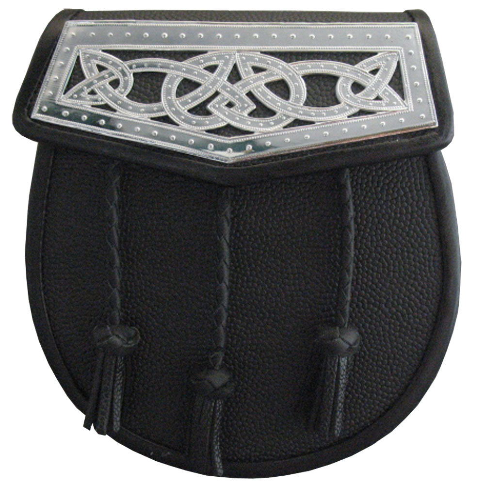 Batch Plate Leather Sporran