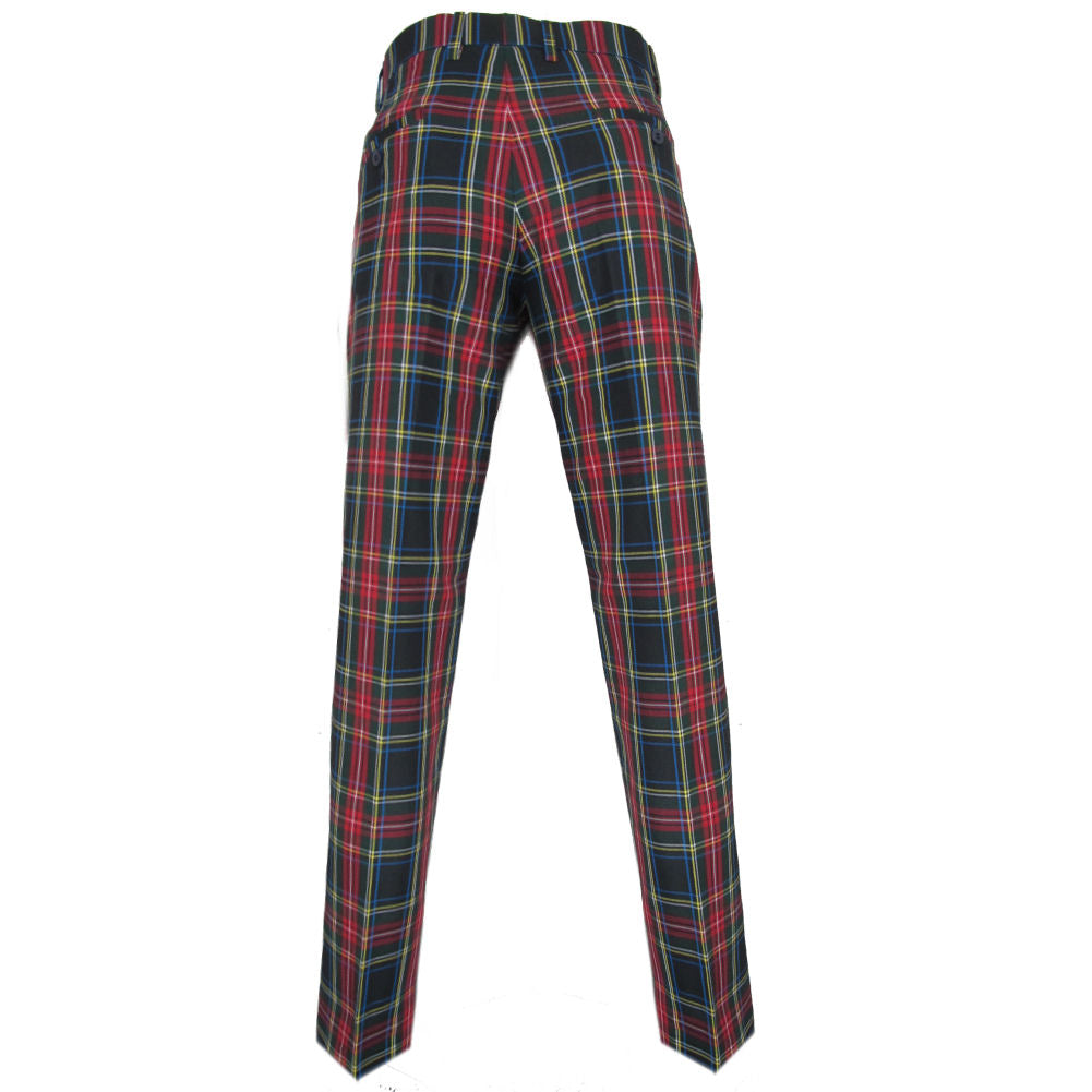 Black Stewart Tartan Trews