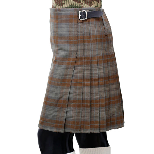 Blackwatch Weathered Tartan Kilt Left