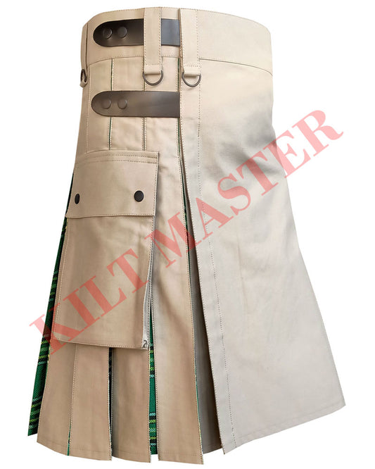 Box Pleat Hybrid Kilt