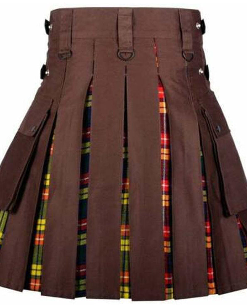 Brown Hybrid Kilt