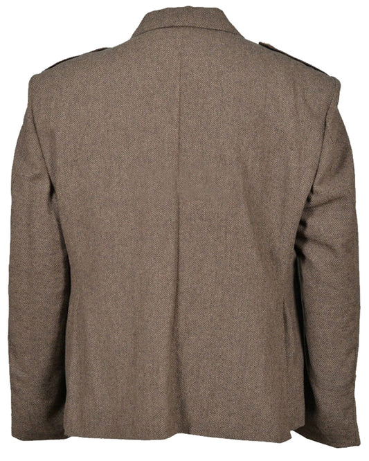 Brown Tweed Argyle Jacket