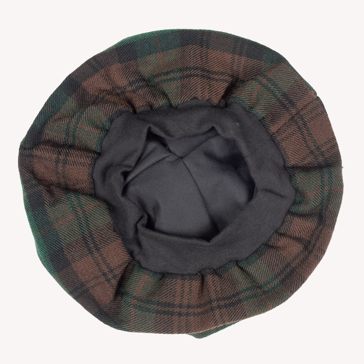 Brown Watch Tartan Tammy Hat Back
