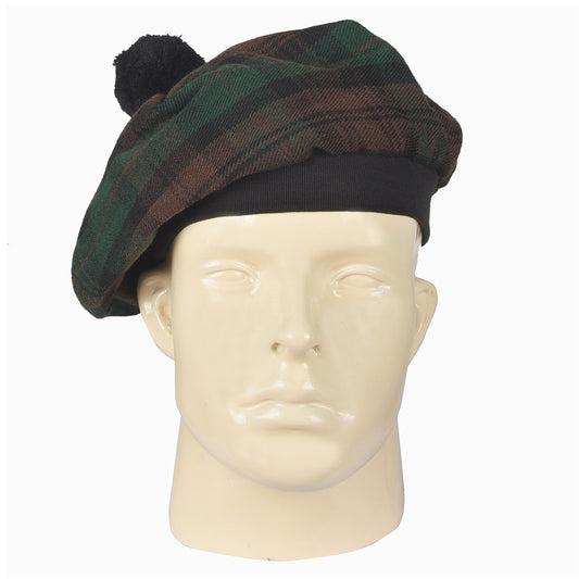 Brown Watch Tartan Tammy Hat Front