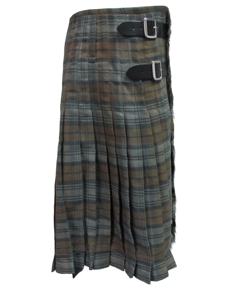 Brownwatch Weathered Tartan Kilt