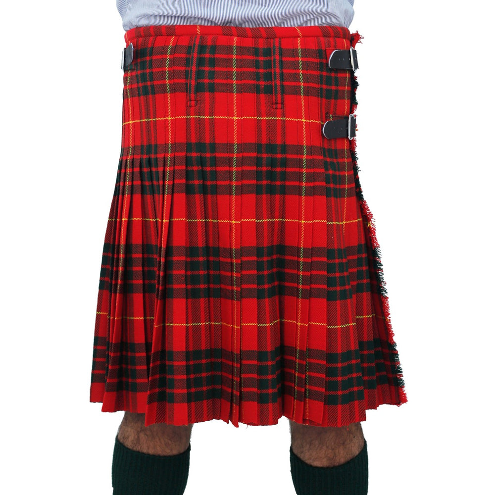 Cameron Modern Tartan Kilt Back