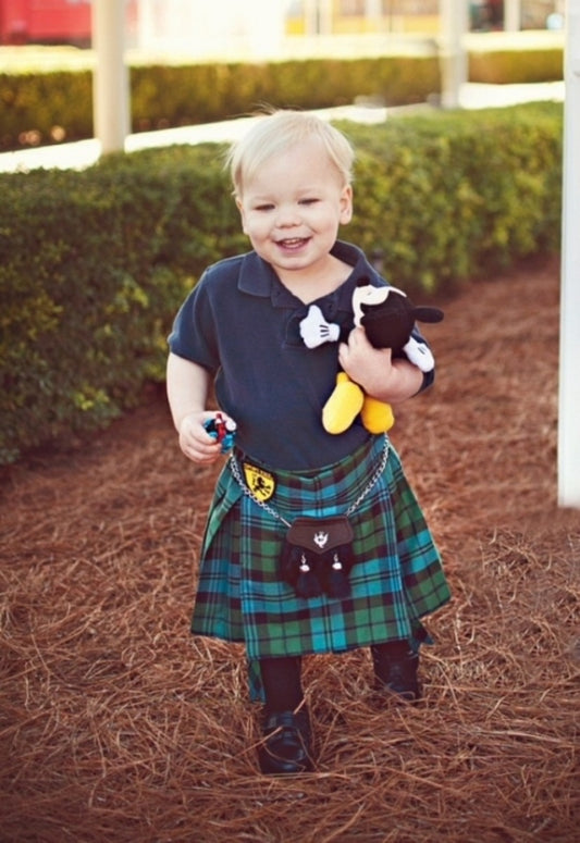 Campbell Ancient Tartan Kilt for Boy