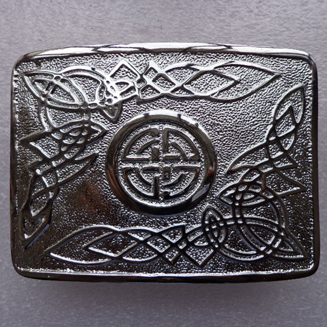 Celtic Swirl Kilt Belt Buckle