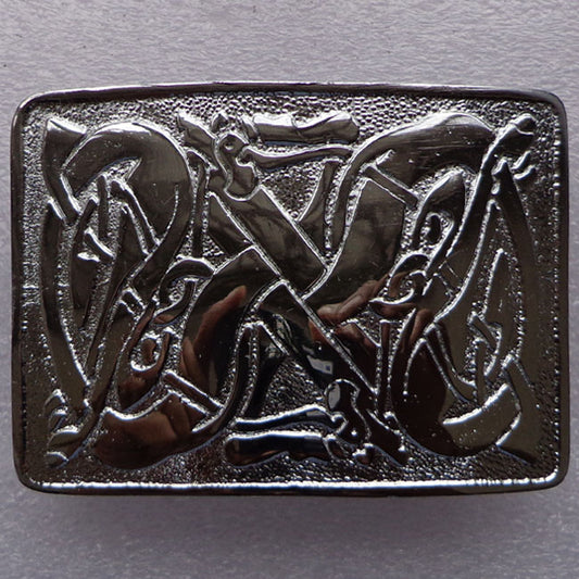 Celtic Weave Kilt Belt Buckle