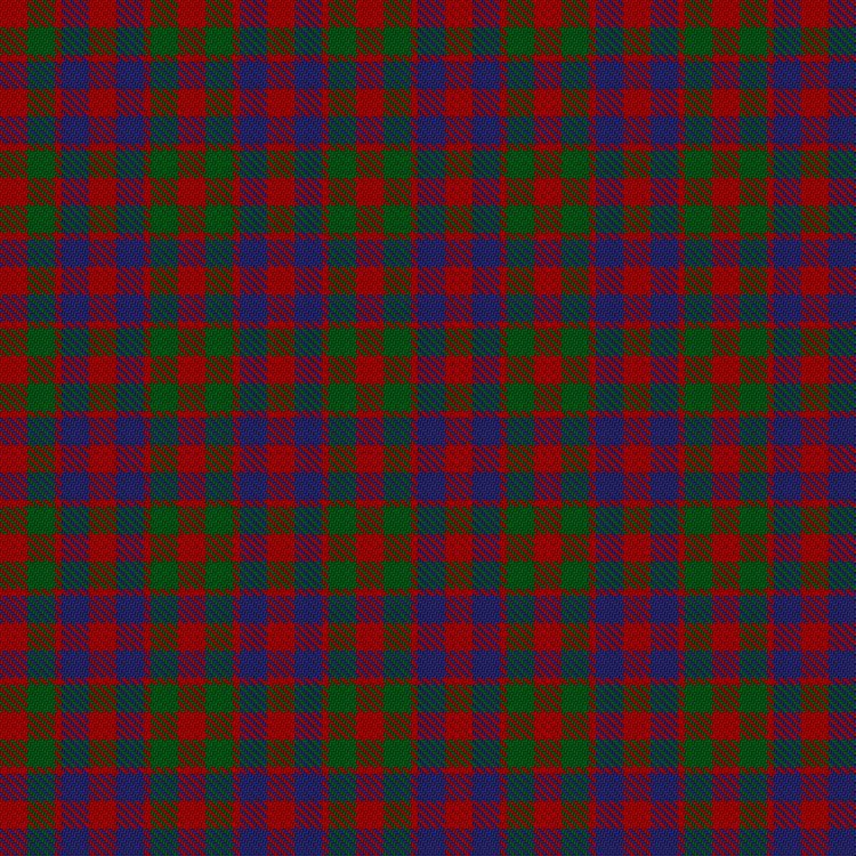 Clan MacGowan Tartan Swatch
