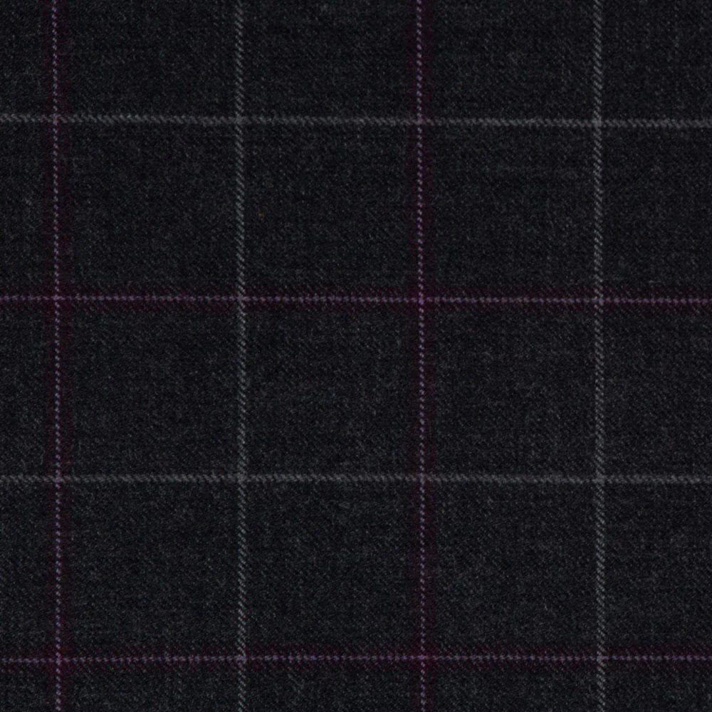 Clunie Charcoal Tartan Kilt