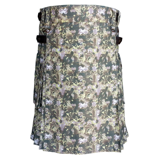 Combat Warrior Camo Utility Kilt