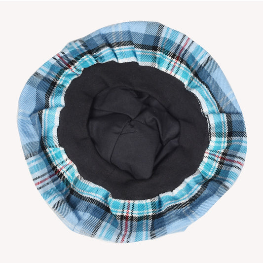 Diana Princess of Wales Tartan Tammy Hat Back