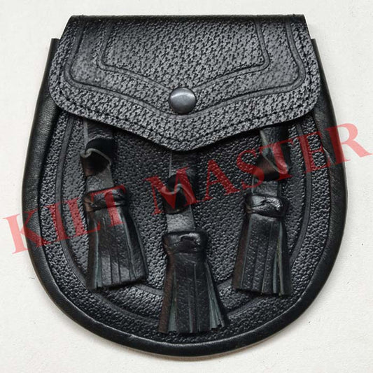 Embossed Leather Sporran