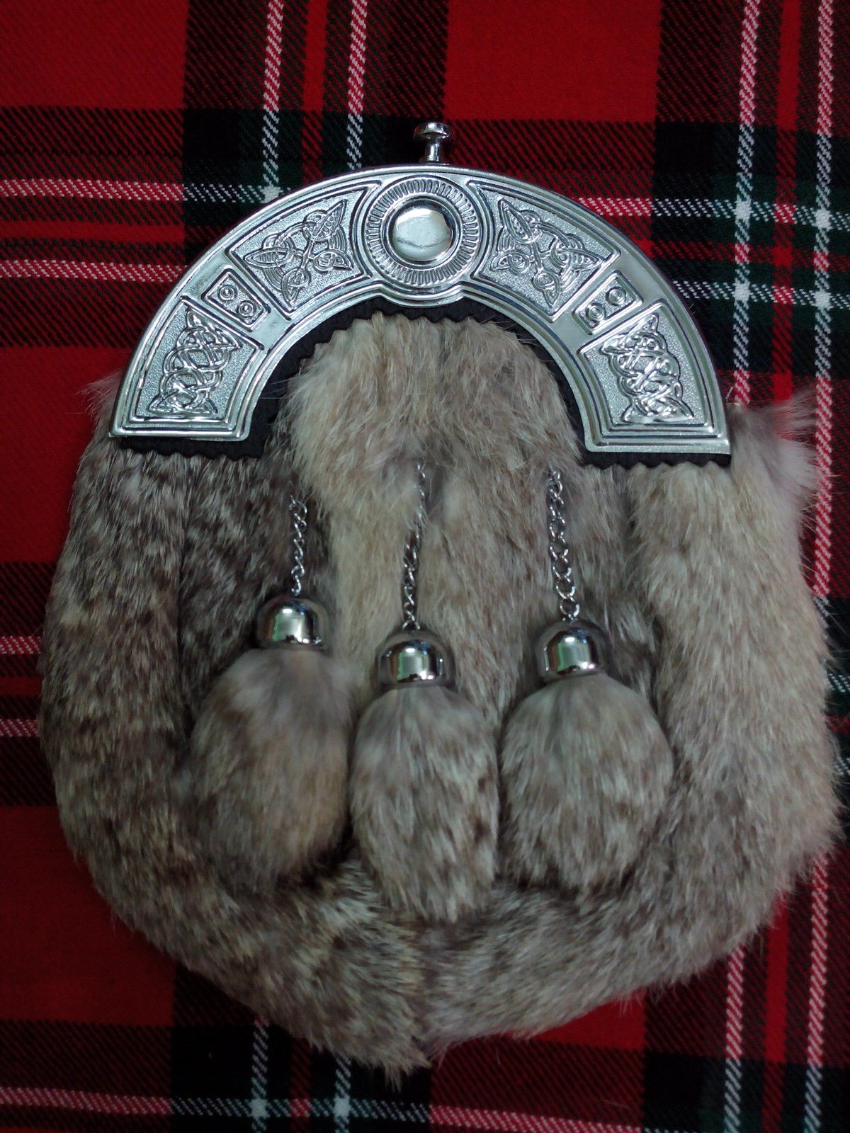 Full Dress Kilt Sporran Celtic Cantle