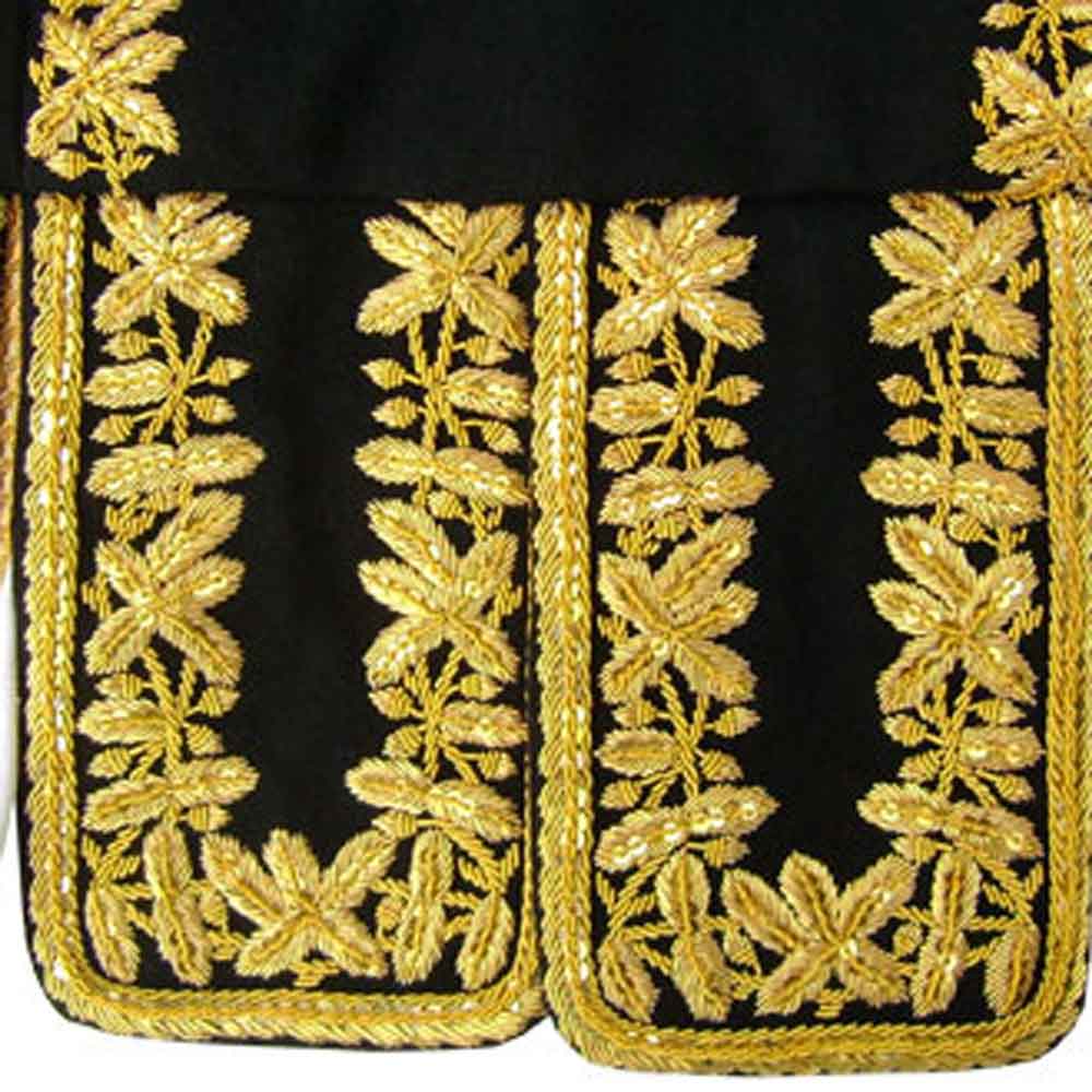 Golden Hand Embroidered Doublet Jacket