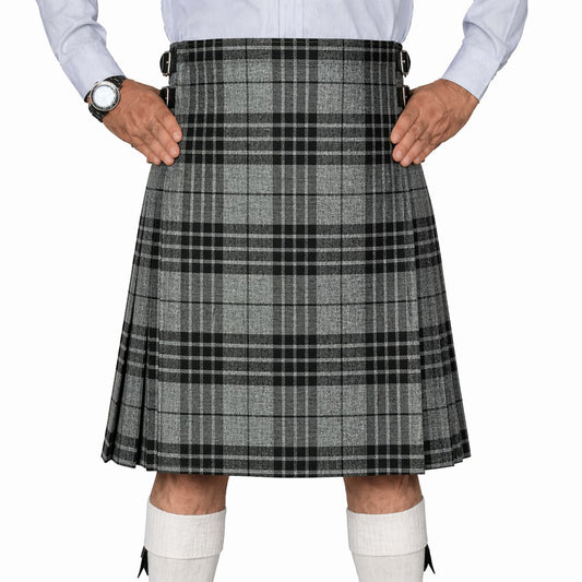 Hamilton Grey Tartan Kilt