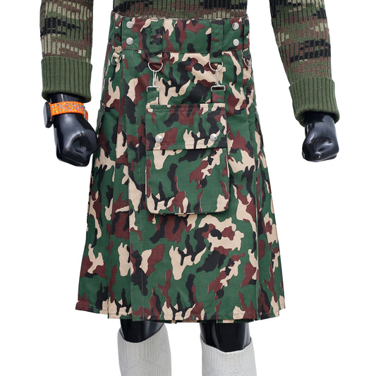 Highland Camo Kilt - Classic Style