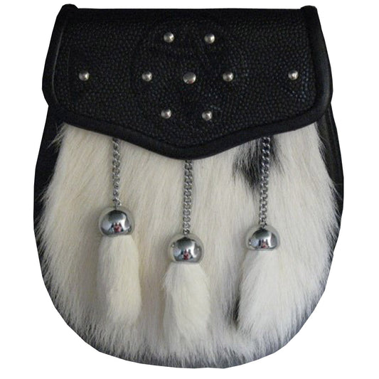 Highland Outfit Rabbit Fur Sporran