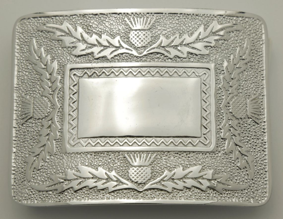 Highland Thistle Buckle for Belt