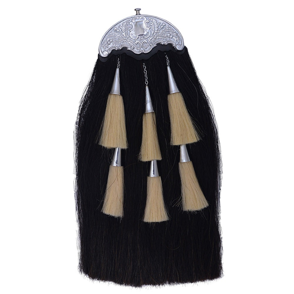 Horse Hair Sporran With 6 Tassels