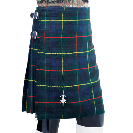 Hunting Stewart Tartan Kilt Right Pose