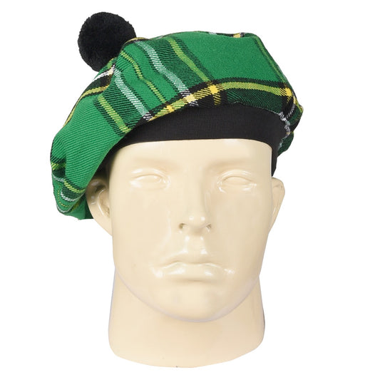 Irish National Tartan Tammy Hat Front