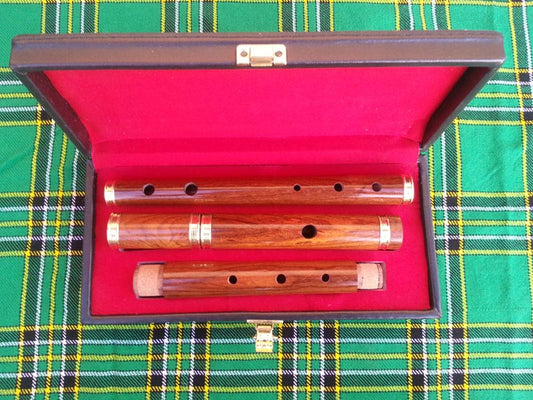 Irish Professional 4 Piece Rrosewood Flute