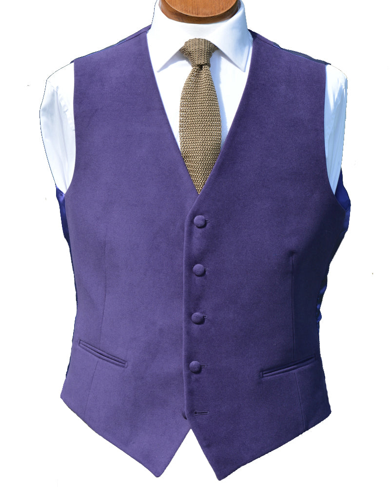 Kilt Vest Purple