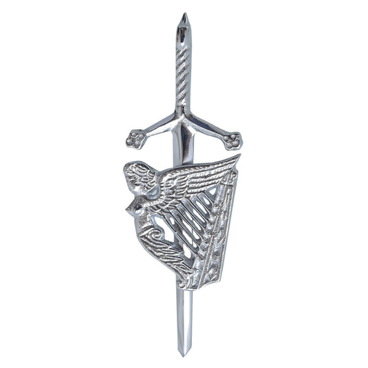 Lady Harp Kilt Pin