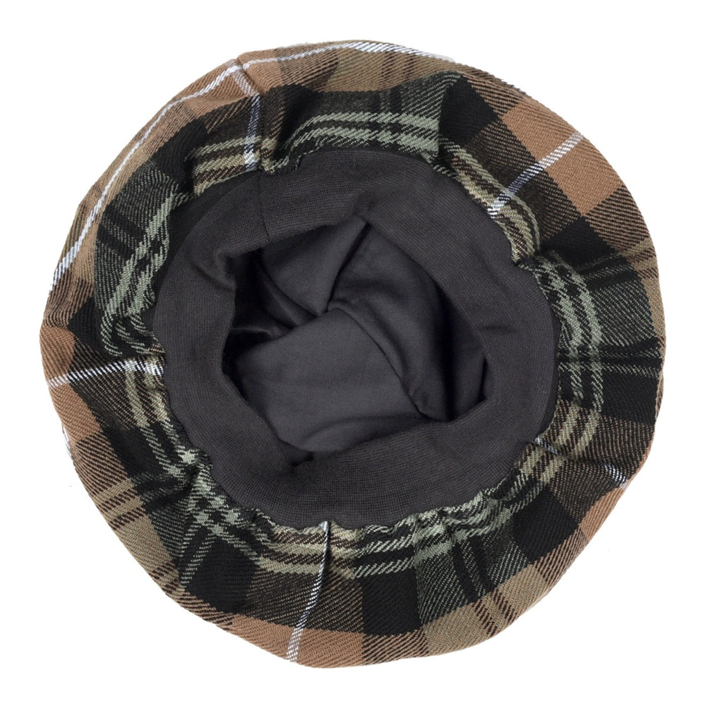 Lamont Weathered Tartan Tammy Hat Back