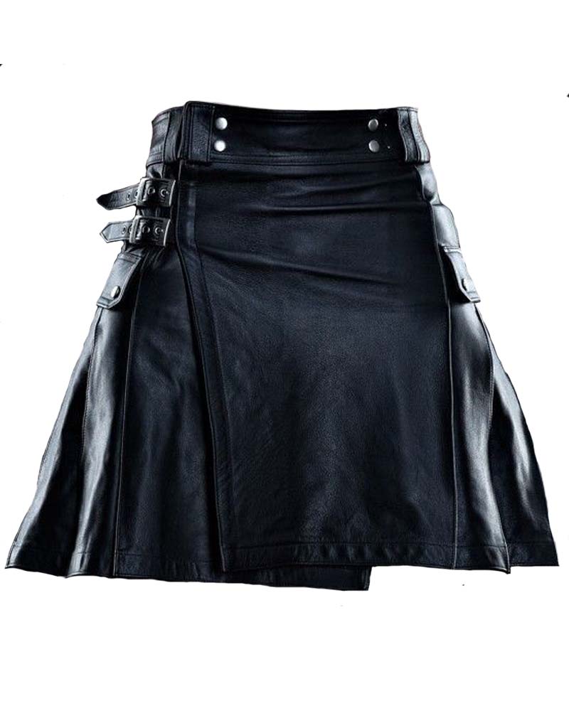 Leather Utility Kilt