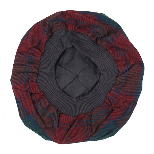 Lindsay Modern Tartan Tammy Hat Back