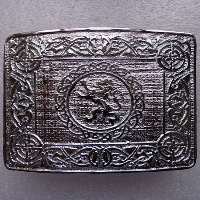 Lion Rampant Kilt Belt Buckle