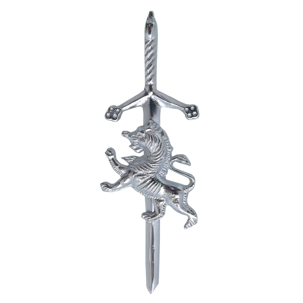 Lion Rampant Sword Kilt Pin