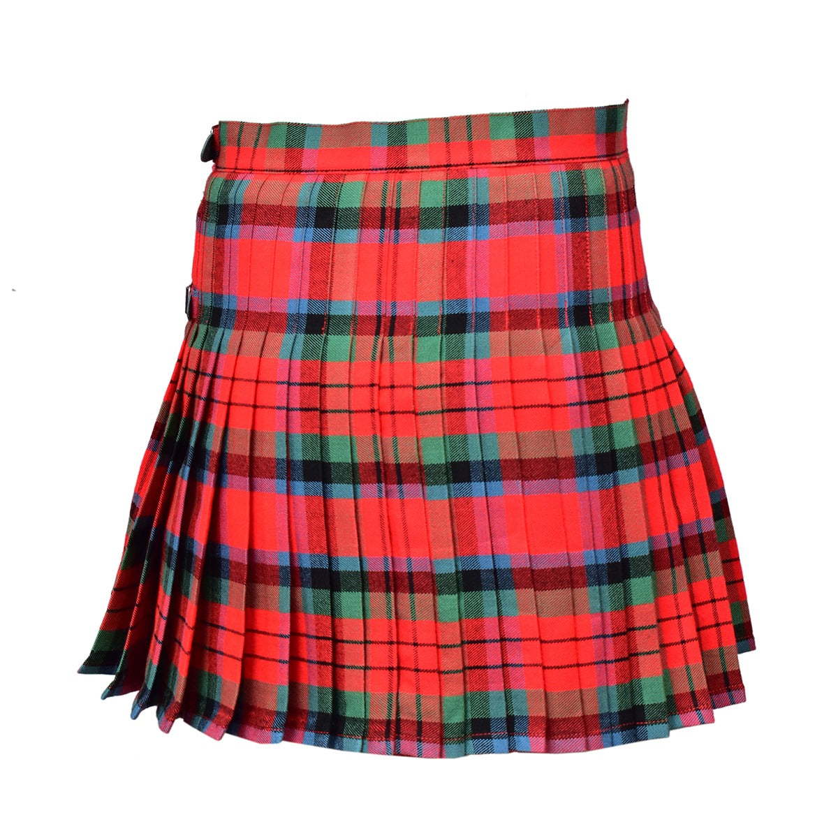 MacDuff Ancient Tartan Mini Kilt Back