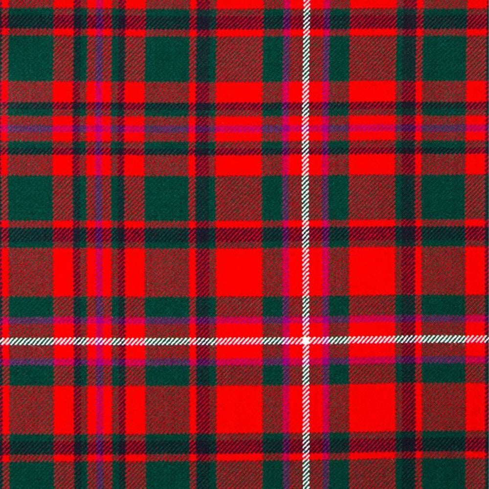 MacKinnon Red Modern Tartan Swatch