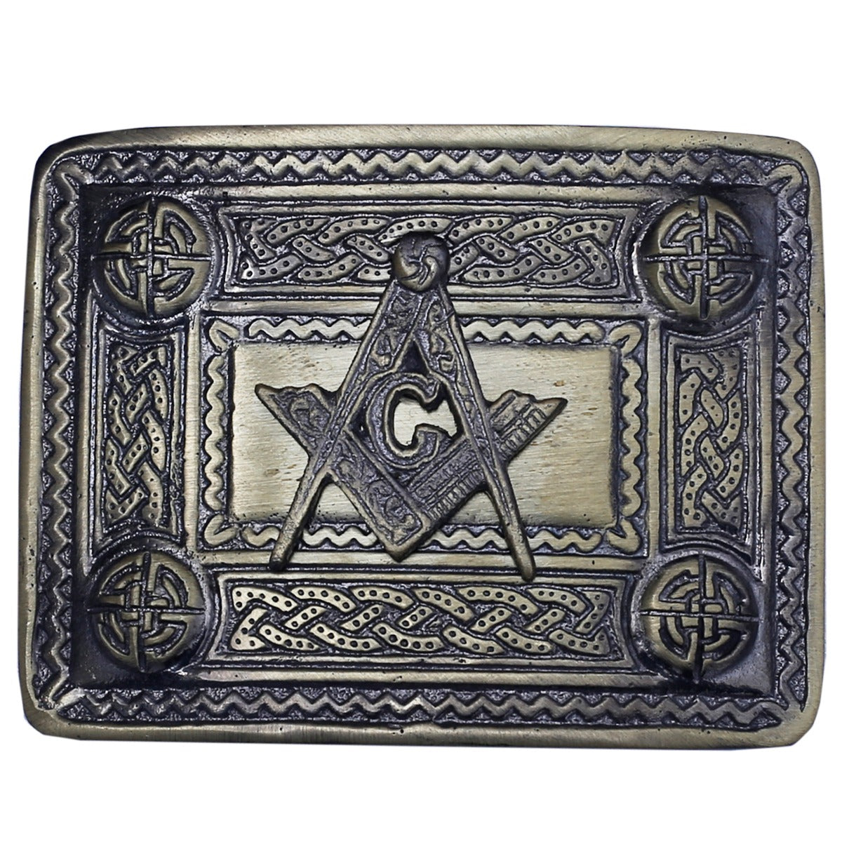 Masonic Badge Kilt Belt Buckle