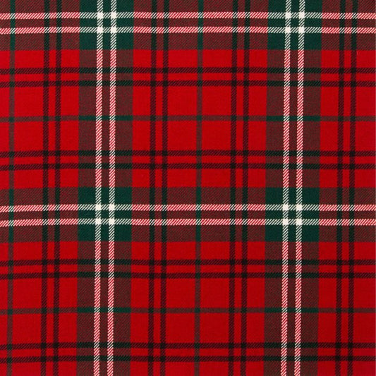 Morrison Red Modern Tartan Swatch