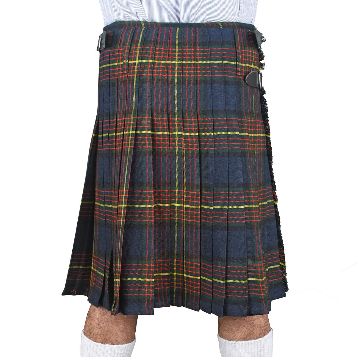 Muir Modern Tartan Kilt Back