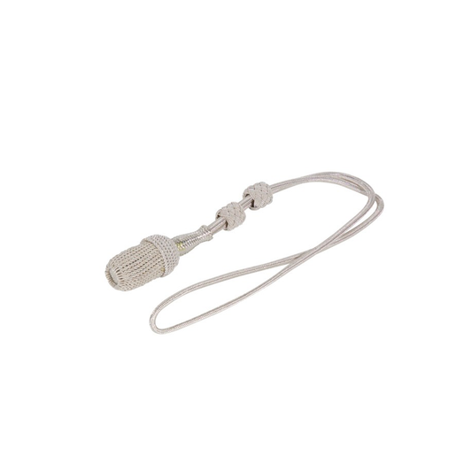 Navy sword and dagger knot, silver