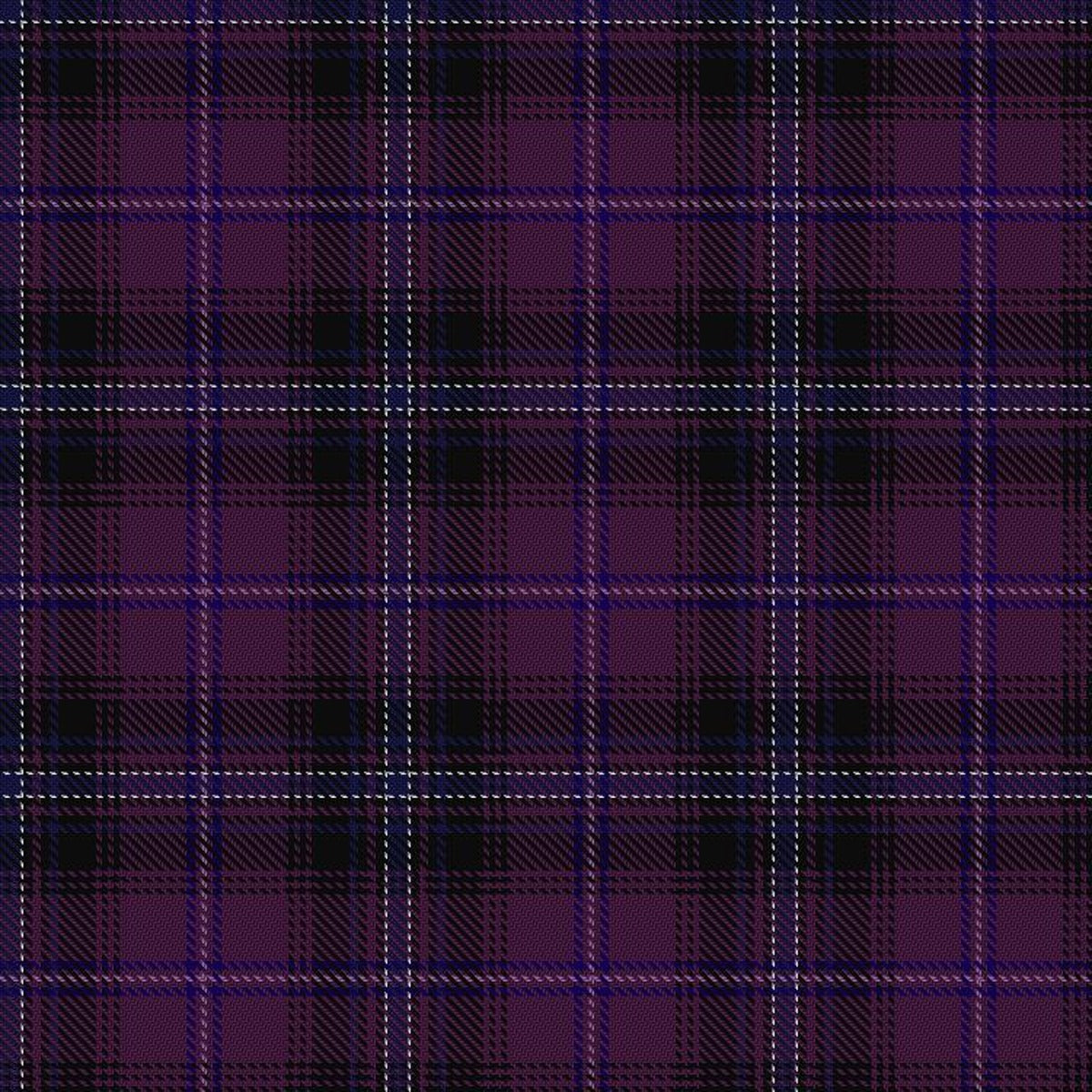 Passion of Scotland Purple Tartan Swatch