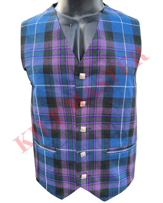 Pride Highland Tartan Argyle Vest
