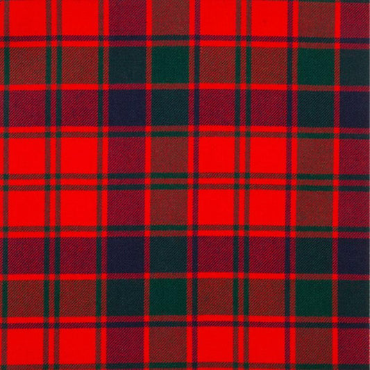 Robertson Red Modern Tartan Swatch