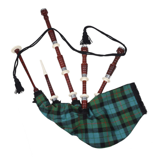 Rosewood Gunn Ancient Tartan Bagpipe